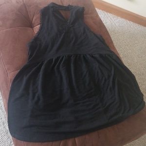 NWOT Lace trim top